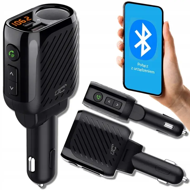 Transmiter FM BT z ŁADOWARKA USB Bluetooth Oferta