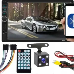 Rabat Radio samochodowe Bluetooth 2DIN + kamera cofania