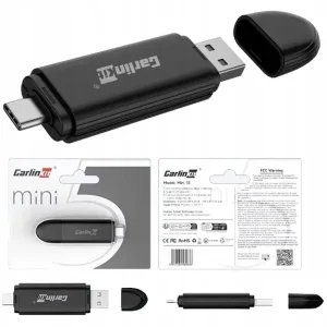 Bezprzewodowy Adapter CarlinKit Mini SE CarPlay Bluetooth USB do samochodu Oferta