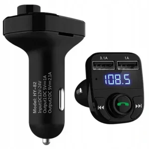 Bezpieczna płatność TRANSMITER FM BLUETOOTH do samochodu MP3 2X USB ładowarka samochodowa