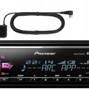 Pioneer MVH-X580DAB Radio samochodowe Bluetooth VarioColor MP3 + antena DAB Ekspresowa dostawa