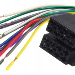 Wtyczka wtyk radiowy audio zasilanie ISO zespolony Wyprzedaż