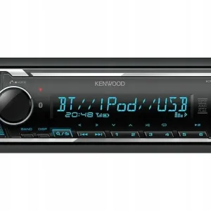 Tylko dziś Kenwood KMM-BT309 Radio samochodowe AUX USB MP3 Bluetooth VarioColor