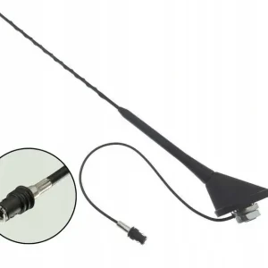 Antena Aktywna samochodowa maszt 40cm Audi A3 8P A4 B5 A6 C4 8L SANAP ROCA Zwrot pieniędzy