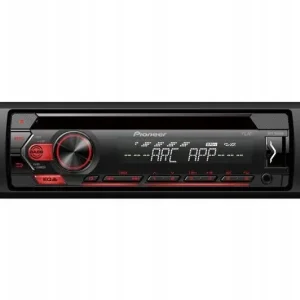 Darmowa dostawa PIONEER DEH-S120UB RADIO CZERWONE CD MP3 USB
