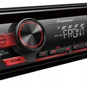 Pioneer MVH-S120UB USB AUX 4x50 W Czerwony POLSKA DYSTRYBUCJA Kup teraz