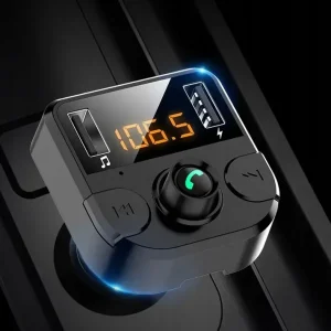 Zwrot pieniędzy Transmiter Bluetooth FM Ładowarka 2xUSB LCD MP3