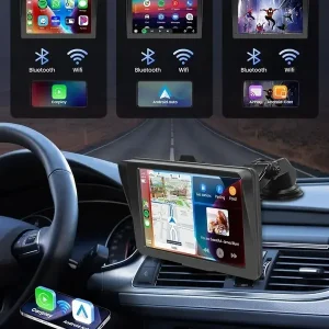Rabat Radio stacja multimedialna do samochodu AUX Apple Carplay Android Auto 7"