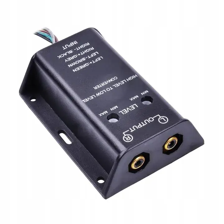 KONWERTER SYGNAŁU GŁOŚNIKOWEGO RADIO FABRYCZNE RCA Wyprzedaż