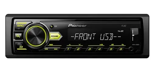 RADIO SAMOCHODOWE PIONEER MVH-09UBG USB MP3 FLAC Autentyczny