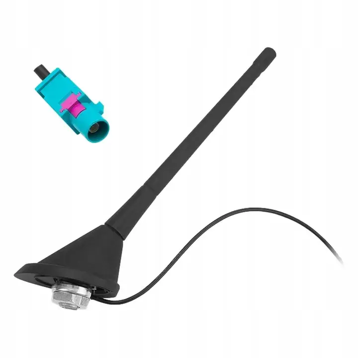 ANTENA SAMOCHODOWA PASYWNA DACHOWA 17,5cm FM AM VW AUDI FAKRA VAG MASZT Rabat