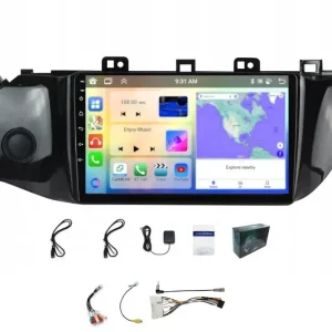 Oryginalny RADIO NAWIGACJA CARPLAY KIA RIO 2011-2019 BT WIFI BT ANDROID 4GB 64GB