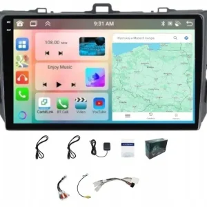 Niska cena RADIO NAWIGACJA CARPLAY TOYOTA COROLLA 2006-2013 WIFI ANDROID 4GB 64GB
