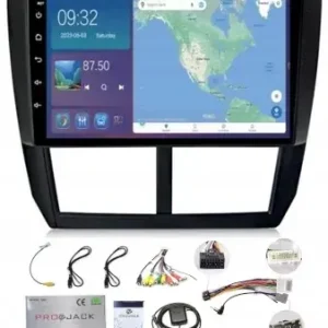 Ostatnia szansa RADIO NAWIGACJA GPS SUBARU IMPREZA WRX 2007-2013 WIFI CARPLAY USB 2GB 64GB