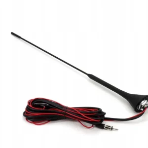 Bezpieczna płatność AMIO ANTENA SAMOCHODOWA Z WZMACZNIACZEM DŁ.40CM, DŁ.KABLA 3M