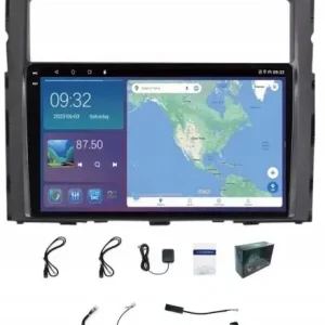 RADIO NAWIGACJA GPS MITSUBISHI PAJERO 2006-2014 WIFI CARPLAY USB 4GB 64GB Szybka dostawa