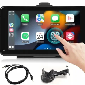 Oferta 7-calowe radio samochodowe z CarPlay, Android Auto i MirrorLink
