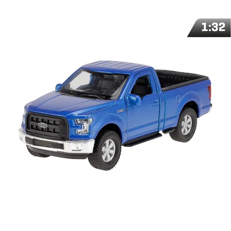 Tylko dziś Model 1:34, Ford F-150 Regular CAB 2015, niebieski