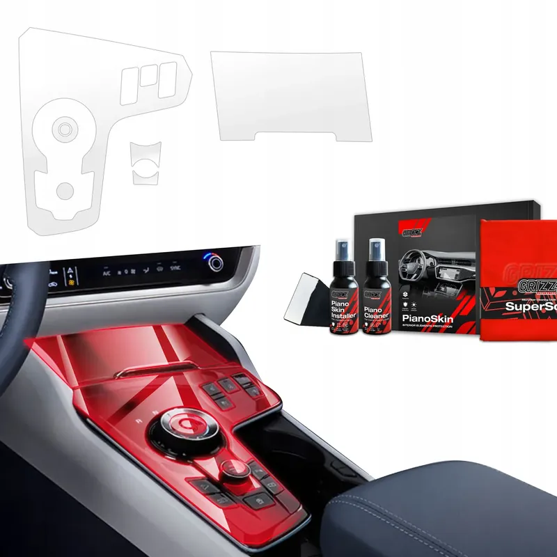 3w1 folia ochronna do wnętrza Kia Sportage 5 (2021-2024) Bezbarwna Ekspresowa dostawa