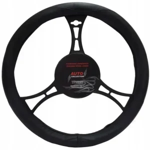 POKROWIEC NA KIEROWNICĘ CZARNY 35-37cm SOLIDNY HQ Tylko dziś