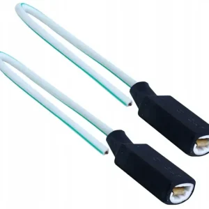 Bezpieczna płatność KOSTKA DO ŻARÓWKI H3 GNIAZDO ZŁĄCZE CERAMICZNE x2