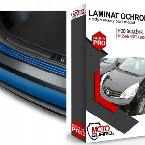 Zamów teraz CZARNA FOLIA PPF na tylny zderzak NISSAN NOTE I 1