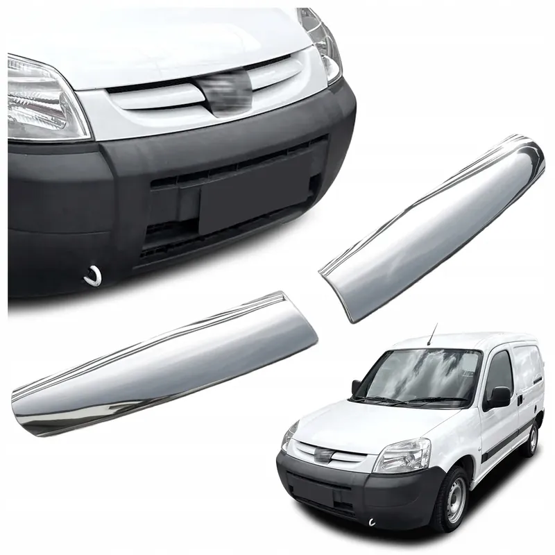 Listwy atrapy przedniej maskownicy grilla do PEUGEOT PARTNER I 2002-2008 Autentyczny