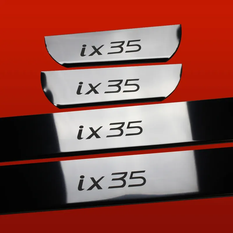 Wysoka jakość HYUNDAI IX35 Nakładki progowe, wykończenie połysk ze stali nierdzewnej 304