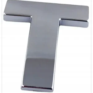 O5L71 EMBLEMAT LITERA LITERKA CYFRA CYFRY CHROM T T 0000-00 Tylko dziś