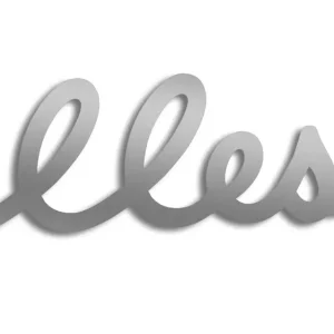 Wycinana naklejka ILLEST srebrna Promocja