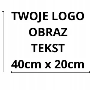 Wyprzedaż NAKLEJKA BEZ TŁA NA AUTO SZYBĘ SAMOCHÓD GADŻET LOGO OBRAZ TEKST 40x20 cm