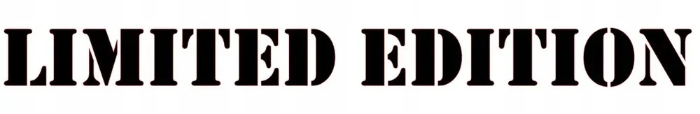 Szybka dostawa NAKLEJKA BEZ TŁA NA AUTO SAMOCHÓD SZYBĘ LIMITED EDITION