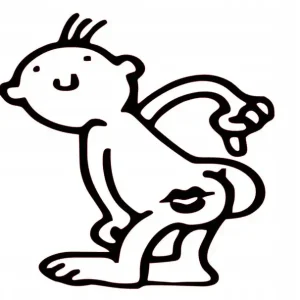 Bezpieczna płatność NAKLEJKA NA AUTO SZYBĘ POCAŁUJ MNIE W D---