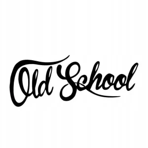 NAKLEJKA NA AUTO SAMOCHÓD SZYBĘ OLD SCHOOL Tylko dziś