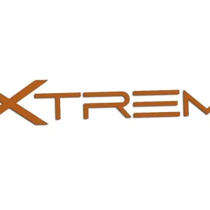 Oferta limitowana Wycinana naklejka EXTREME brązowa - J and A