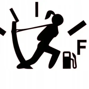 Autentyczny NAKLEJKA NA AUTO SZYBĘ CIĄGNIE WSKAZÓWKĘ KOBIETA