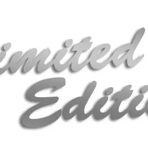 Bezpieczna płatność Wycinana naklejka LIMITED EDITION #2 srebrna