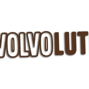 Wycinana naklejka REVOLVOLUTION do Volvo ciemny brązowy Oferta