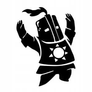 Oferta NAKLEJKA NA AUTO SAMOCHÓD SZYBĘ RADOSNY RYCERZ