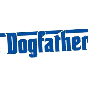 Wycinana naklejka THE DOGFATHER - PIES niebieska - J and A Najlepsza cena