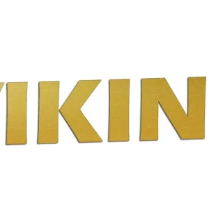 Wycinana naklejka VIKING NAPIS do Saab Scania Volvo złota - J and A Zwrot pieniędzy