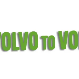 Szybka dostawa Wycinana naklejka CO VOLVO TO VOLVO jasny zielony - J and A