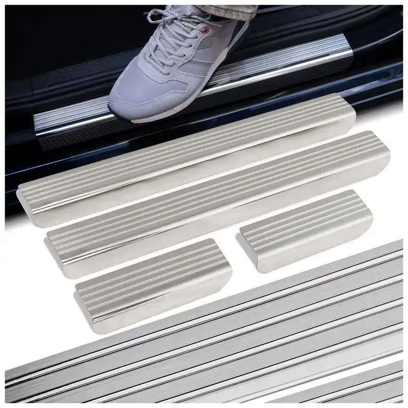 Nakładki ochronne na progi listwy progowe do HONDA CITY V 2008-2013 SEDAN Darmowa dostawa