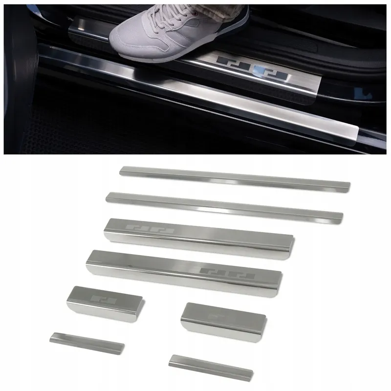 Nakładki listwy ochronne na progi do SKODA RAPID I 2012-2019 LIFTBACK Nowość