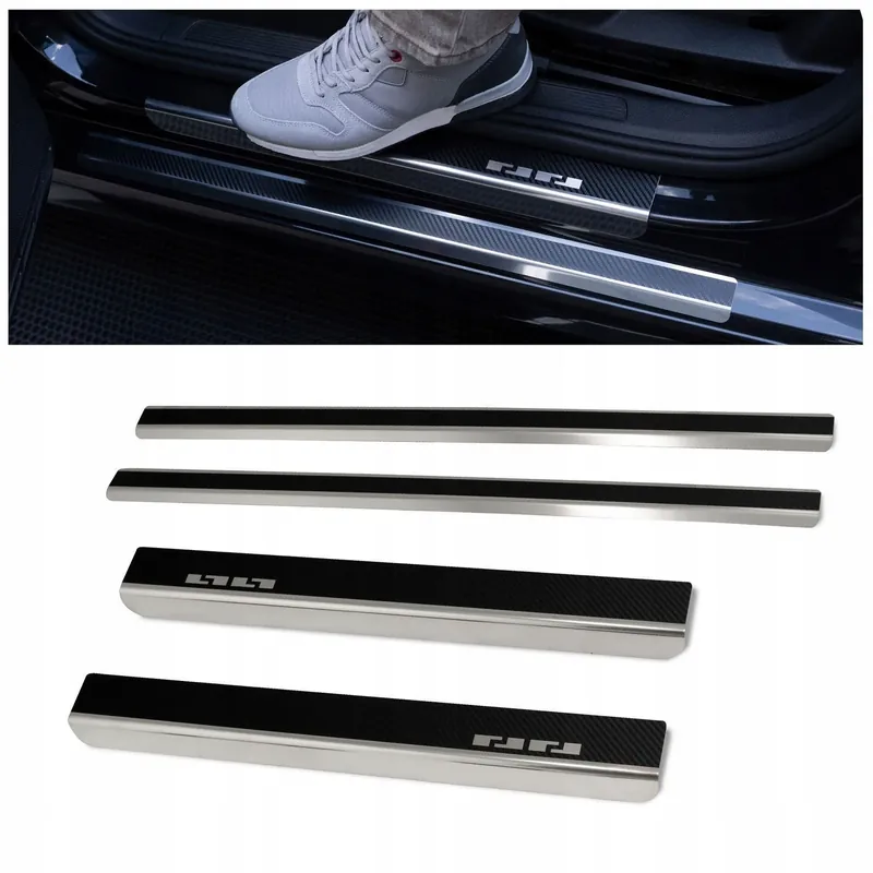 Nakładki listwy ochronne na progi przednie do SEAT MII I 2012-2018 HB Ekspresowa dostawa