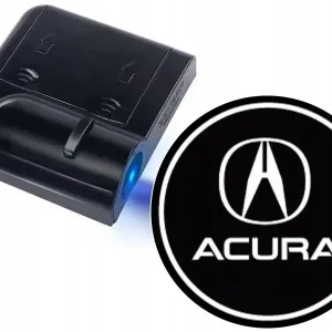 ŚWIATŁA LED POWITALNE LOGO ACURA BEZPRZEWODOWE 3D Popularny
