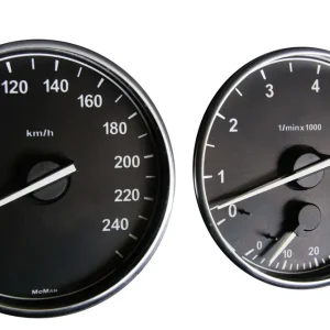 Oryginalny BMW E39 Tarcze INDIGLO do licznika Wzór 1 MoMan