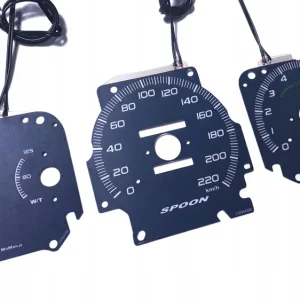 MoMan Tarcze indiglo Honda Civic 1996-2000 Spoon Bezpieczna płatność