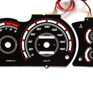 Najlepsza cena Mitsubishi Lancer 1992-95 Tarcze licznika INDIGLO