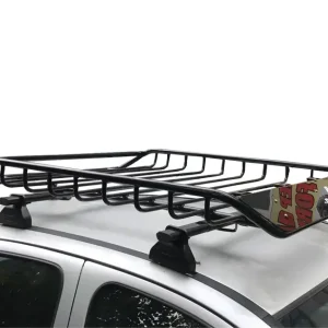 KOSZ BAGAŻNIK PLATFORMA DACHOWA STAL UNIWERSALNA CZARNA ŁADNA Rabat